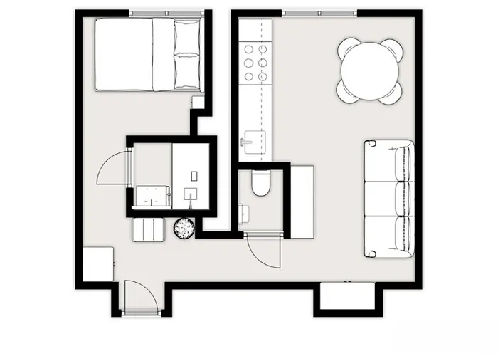 Elektoralna Premium Center Lejlighed *